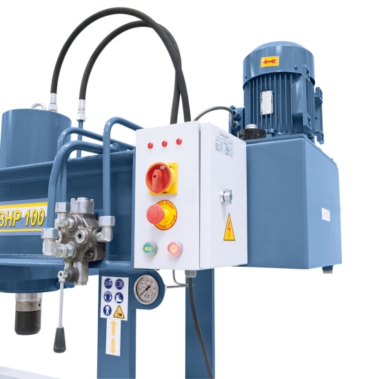 Bernardo BHP 100 Hydraulische Werkstattpresse mit verschiebbarem Zylinder