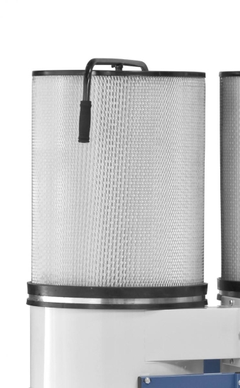 Effektive Steigerung der Absaugleistung durch nachrüstbare Feinstaub-Filterpatrone (Option)