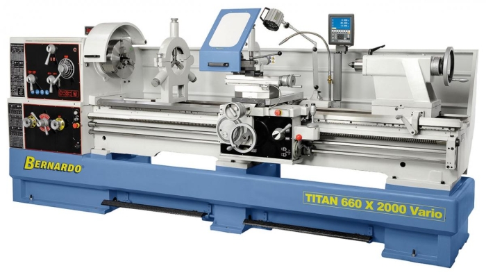 Bernardo Titan 660 x 1500 Vario Universaldrehmaschinen mit stufenloser Drehzahl