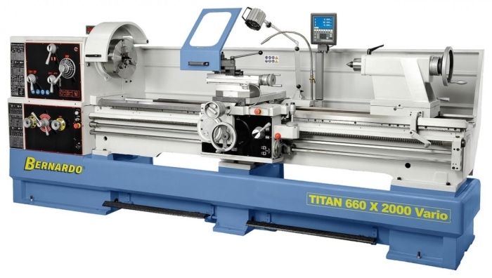 Bernardo Titan 800 x 2000 Vario Universaldrehmaschinen mit stufenloser Drehzahl
