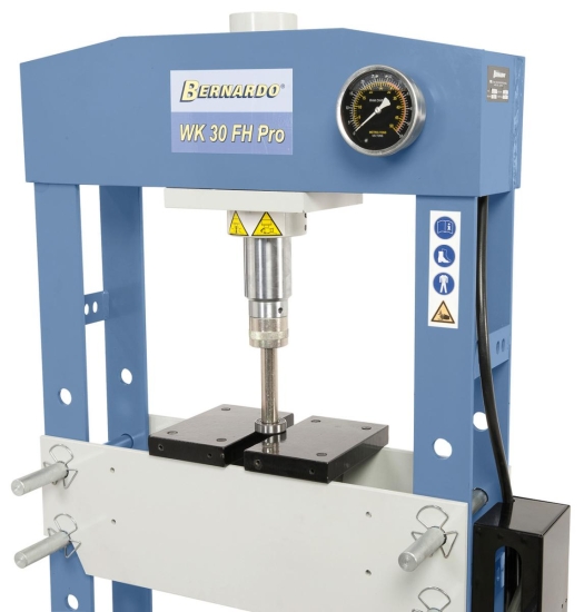 Das optional erhältliche Druckdornset erhöht das Einsatzgebiet zusätzlich.