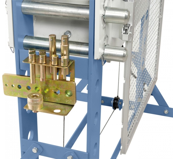 Optional erhältlich: Druckdornset 10-tlg.