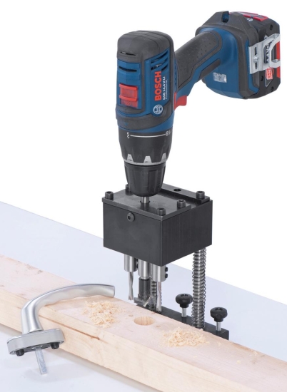 Bernardo Bohrkopf 43 mm, für Fenstergriffe mit Aufnahme für Bohrmaschinen Bohrmasken