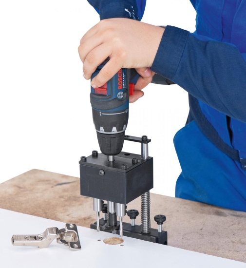 Bernardo Bohrkopf 45/9,5 für Scharnier Typ Blum, mit Aufnahme für Stemmmaschinen Bohrmasken