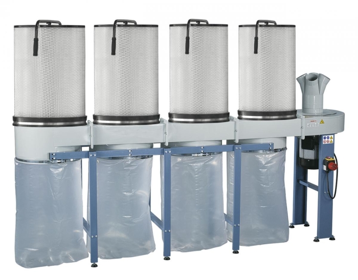 Bernardo DC 750 CF Absauganlagen mit Feinstaubfilterpatronen