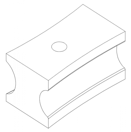 Bernardo Gleitschuh 1/2“ G (Ø21,7) x 3/8“ G (Ø 17,3) für BM 42 A / BM 60 A Zubehör für Rohrbieger
