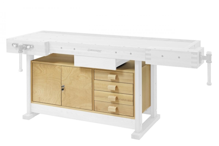 Bernardo Einbauschrank mit Laden EB 2 für WB 2100 Profi Zubehör Hobelbänke
