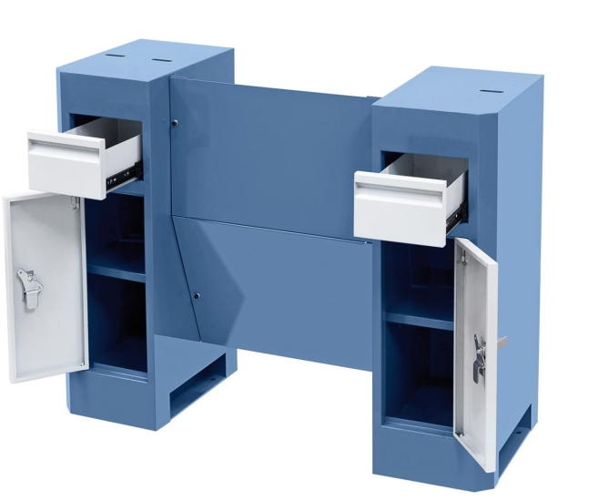 Abbildung mit optionaler Spänewanne