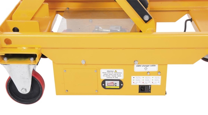 Bernardo ES 500 D Semielektrische Doppelscherenhubtische