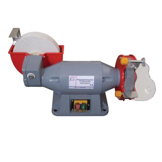 Holzmann H-DSM150200W_230V Doppelschleifbock mit Wasserstein