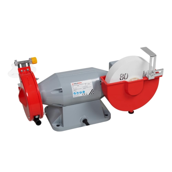 Holzmann DSM150200W_230V Doppelschleifbock mit Wasserstein