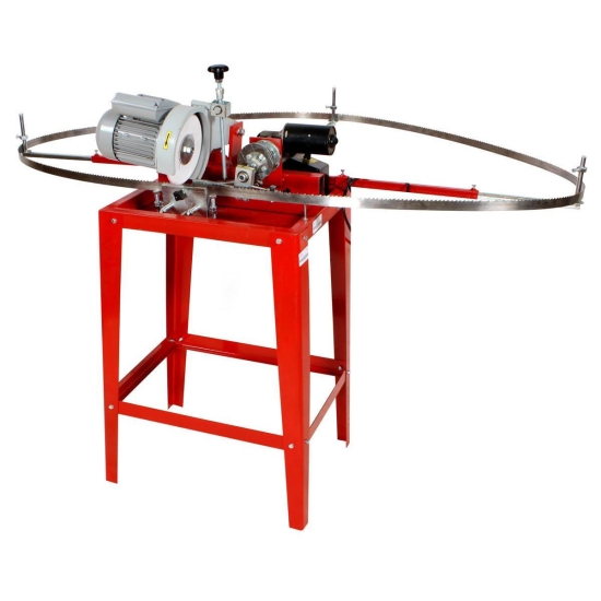 Holzmann H-PB80N_230V Sägeband Schärfmaschine inkl. Unterbau