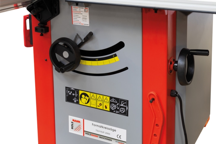 Holzmann TS315VF2000_400V Formatkreissäge inkl. Formattisch