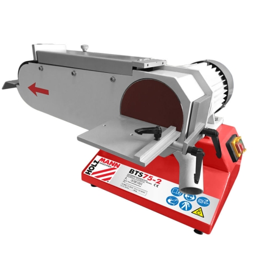 Holzmann BT75_230V Band - Tellerschleifer