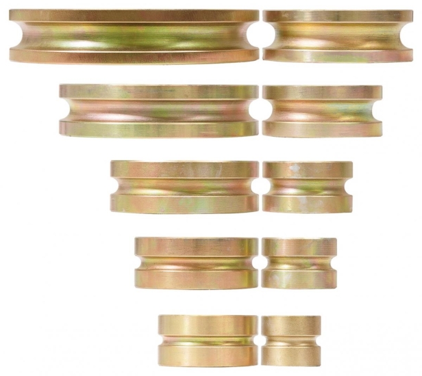 10 Biegesegmente im Lieferumfang enthalten