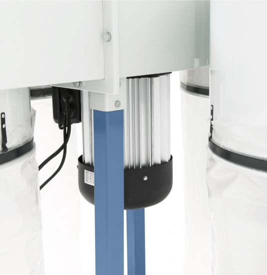 Leistungsstarker Motor mit Stahllüfterrad