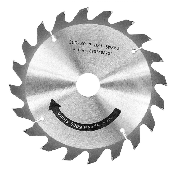 Bernardo HM-Kreissägeblatt 250 x 3,0 x 30 mm Kreissägeblätter