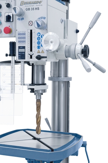 Bernardo GB 35 HS Getriebe-Tisch- und Säulenbohrmaschinen