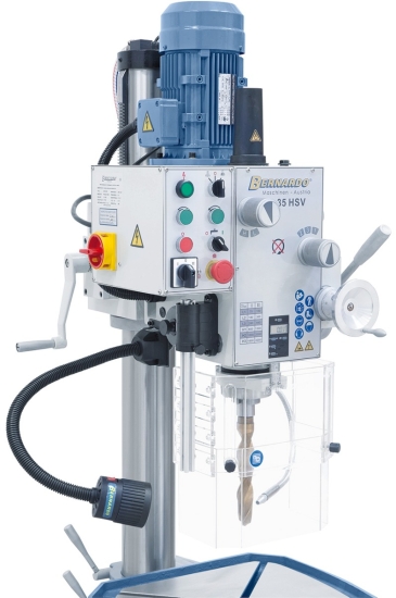 Bernardo GB 35 HSV mit Kühlmitteleinrichtung Getriebe-Tisch- und Säulenbohrmaschinen