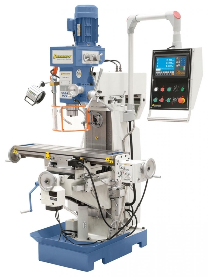 Bernardo UWF 80 E inkl. 3-Achs-Digitalanzeige u. y-Vorschub Universalfräsmaschinen