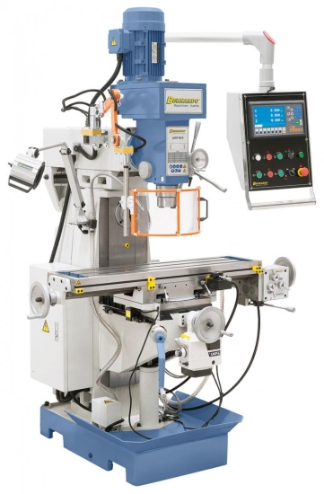 Bernardo UWF 80 E inkl. 3-Achs-Digitalanzeige u. y-Vorschub Universalfräsmaschinen