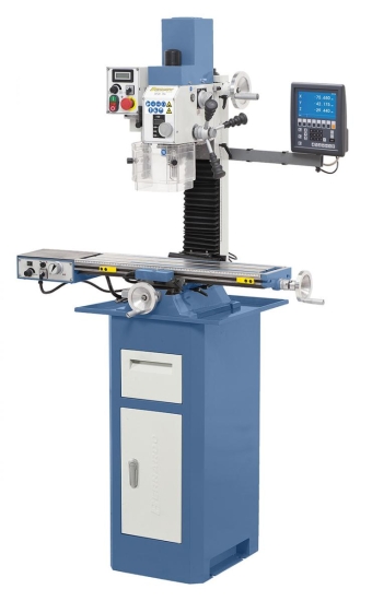 Bernardo KF 25 Pro mit Vorschub inkl. 3-Achs-Digitalanzeige Bohr- und Fräsmaschinen