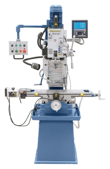Bernardo FM 55 HSV inkl. 3-Achs-Digitalanzeige Bohr- und Fräsmaschinen