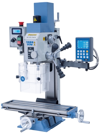 Bernardo KF 16 L Vario inkl. 3-Achs Digitalanzeige DT 40 Bohr- und Fräsmaschinen