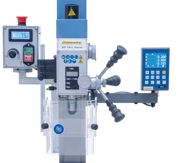 Bernardo KF 16 L Vario inkl. 3-Achs Digitalanzeige DT 40 Bohr- und Fräsmaschinen