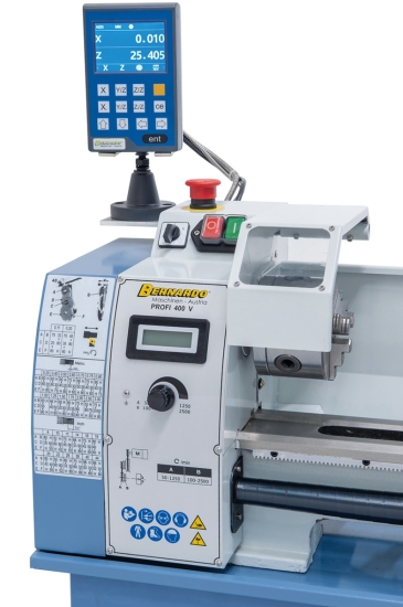 Bernardo Profi 400 V inkl. 2-Achs Digitalanzeige Leitspindeldrehmaschinen