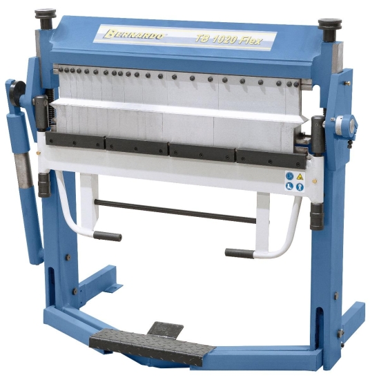 Bernardo TB 1020 Flex Schwenkbiegemaschinen mit segm, Ober-,Unter- und Biegewange