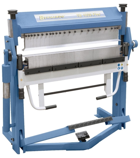 Bernardo TB 1020 Flex Schwenkbiegemaschinen mit segm, Ober-,Unter- und Biegewange