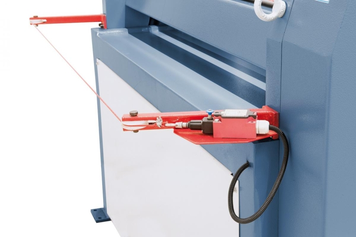 Erhöhte Sicherheit durch serienmäßige Sicherheitsleine.