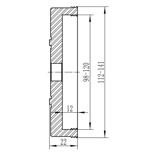 Bernardo Spannfutter-Set Premium M 115 Zubehör Drechselmaschinen