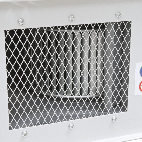 Spezielle Lüfterform für geräuscharmen Lauf.