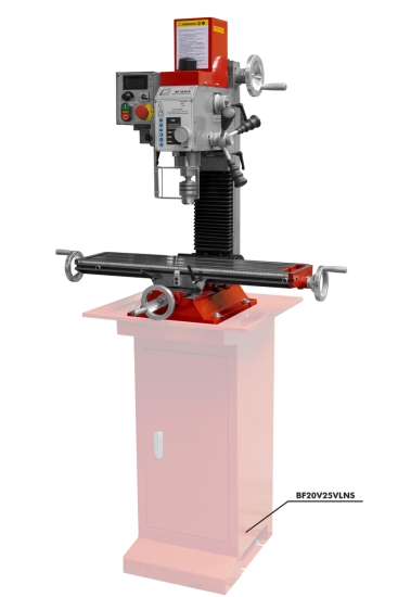 Holzmann BF25VLN_230V Fräsmaschine MK3, XL Tisch