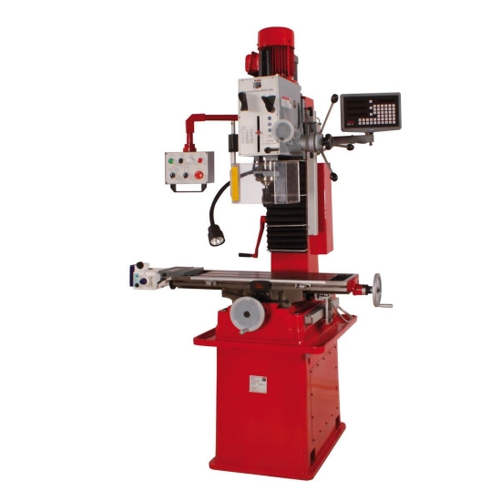 Holzmann H-BF50DIG_400V Fräsmaschine 3 Achs Digi