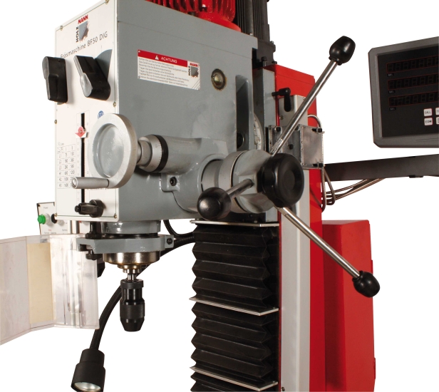 Holzmann BF50DIG_400V Fräsmaschine 3 Achs Digi