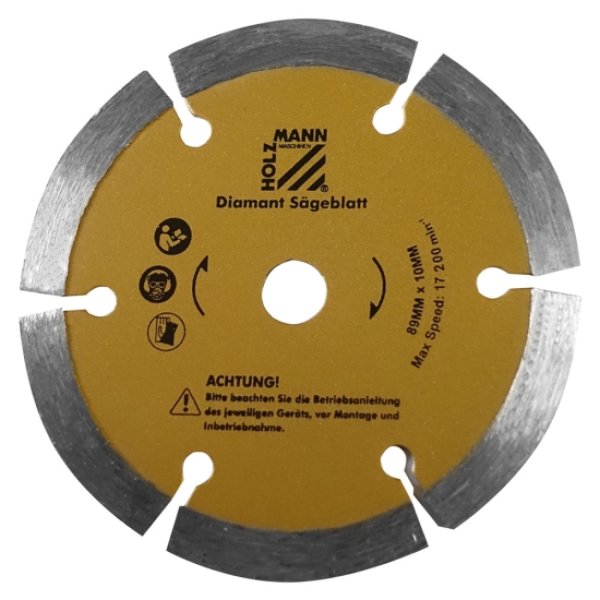 Holzmann H-KSB8910DIAM/2 Diamant-Kreissägeblattset Ø 89mm