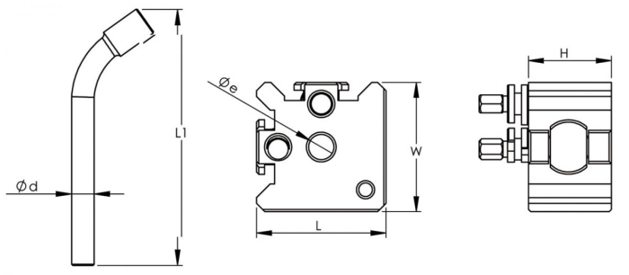 Bernardo Schnellwechsel-Stahlhalter Modell Bernardo Gr. 20 Schnellwechselstahlhalterset