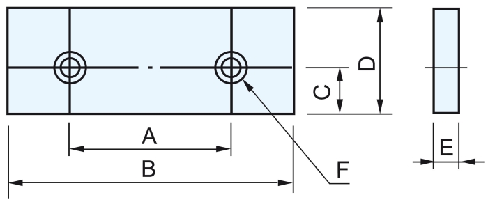Bernardo Weiche Grundbacken FJ 1002 - 2 Stk. Backen für PHV / CHV