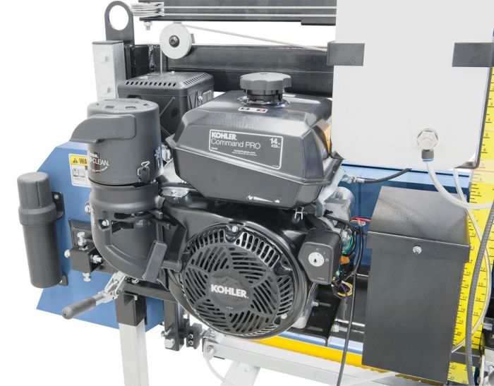 14 PS starker Benzin-Motor mit Seilzugstarter