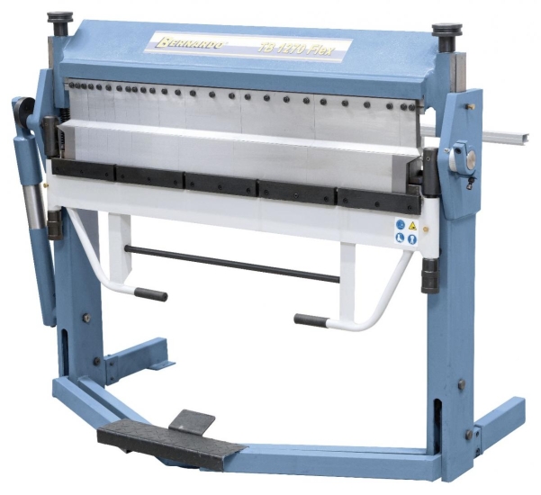 Bernardo TB 1270 Flex Schwenkbiegemaschinen mit segm, Ober-,Unter- und Biegewange