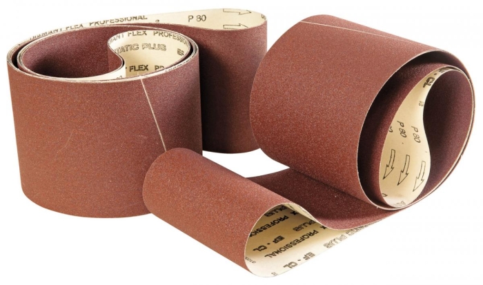 Bernardo Papierschleifband 2510 x 150 mm - K 220 (5 Stk.) Schleifbänder für Holz