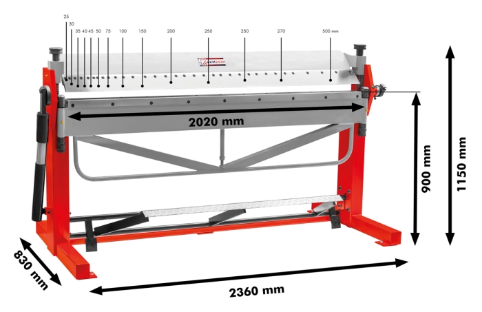 Holzmann AKM2020 Abkantmaschine