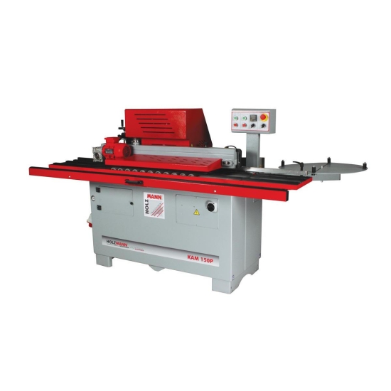 Holzmann H-KAM215EPS_400V Kantenanleimmaschine , Siemens Steuerung
