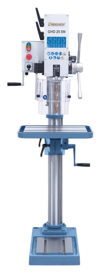 Bernardo GHD 25 SN mit digitaler Pinolenhubanzeige Getriebe-Tisch- und Säulenbohrmaschinen