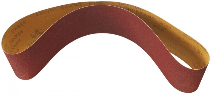 Bernardo Gewebeschleifband 685 x 50 mm - K 180 (10 Stk.) Gewebeschleifbänder für Metall