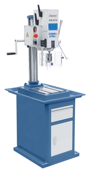 Bernardo GHD 25 TN mit digitaler Pinolenhubanzeige Getriebe-Tisch- und Säulenbohrmaschinen