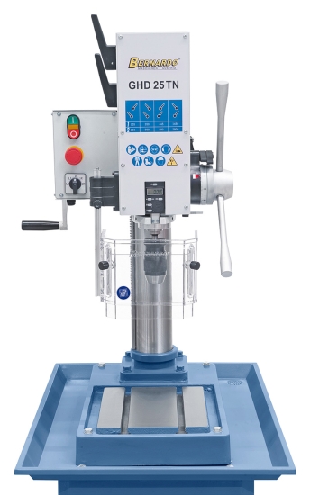 Bernardo GHD 25 TN mit digitaler Pinolenhubanzeige Getriebe-Tisch- und Säulenbohrmaschinen